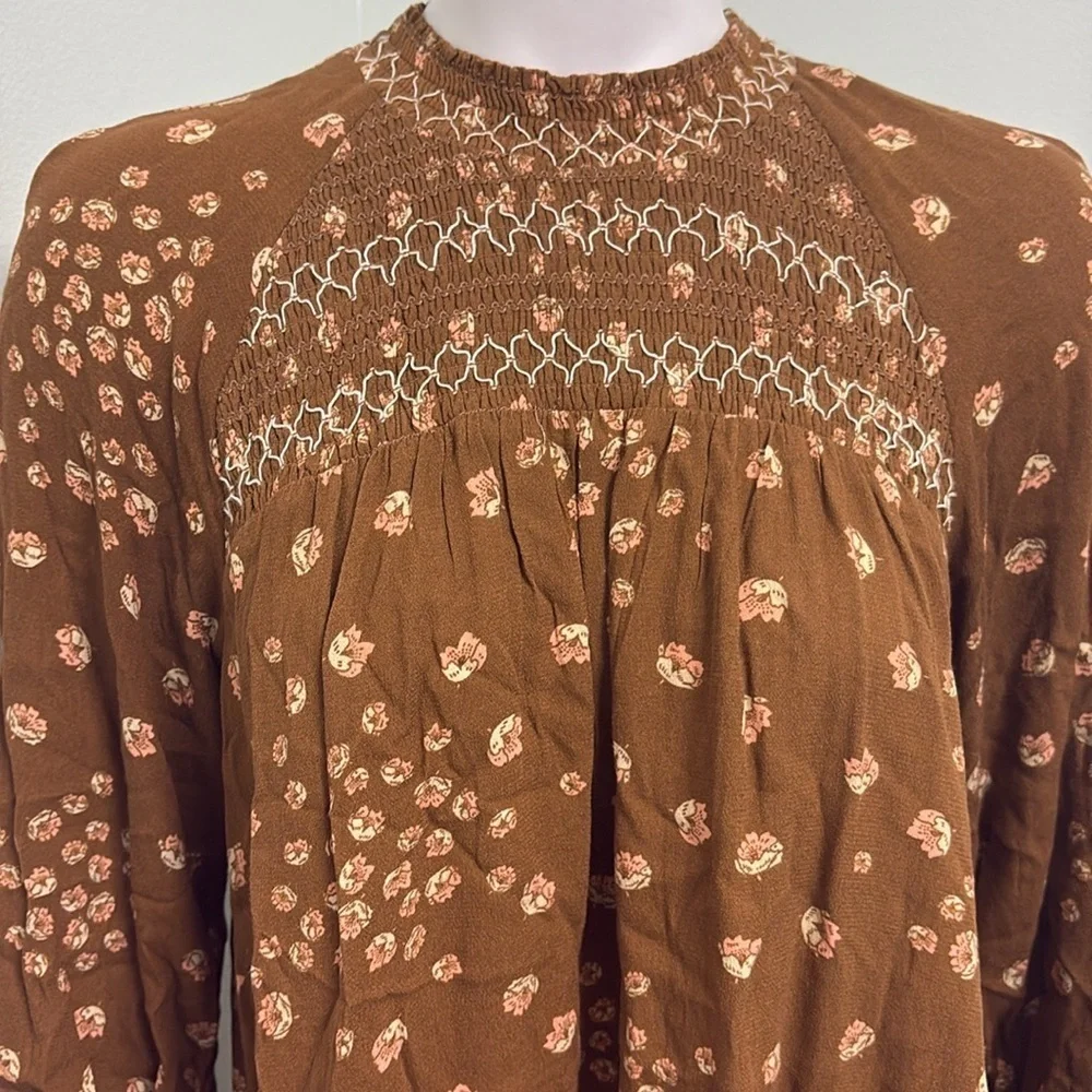Revolve Free People Flower In Her Hair tunic dress in Mustard XS